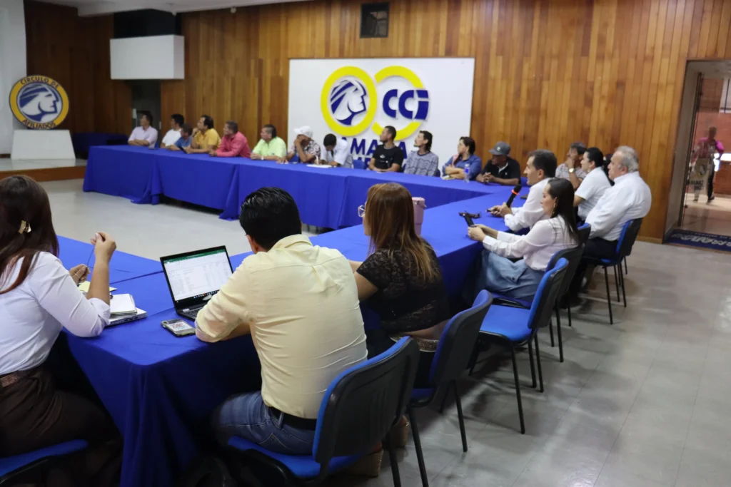 Imagen referente a primer encuentro con empresarios afectados por incendio en la calle 19