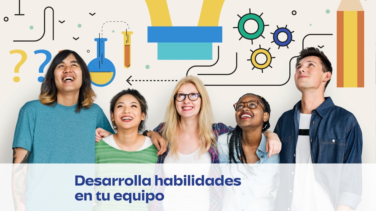 Imagen referente a webinar Desarrolla habilidades en tu equipo