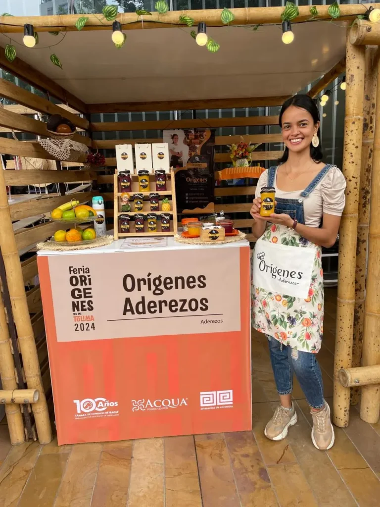 Imagen referente a Orígenes y Aderezos una empresa tolimense que logra endulzar naturalmente las mermeladas con yacón