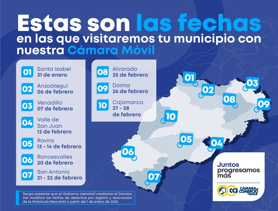 Imagen referente a Mapa cámara móvil 2025