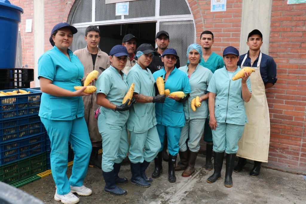 Imagen referente a trabajadoras Asociación Agropecuaria Bioorgánica - Asabio