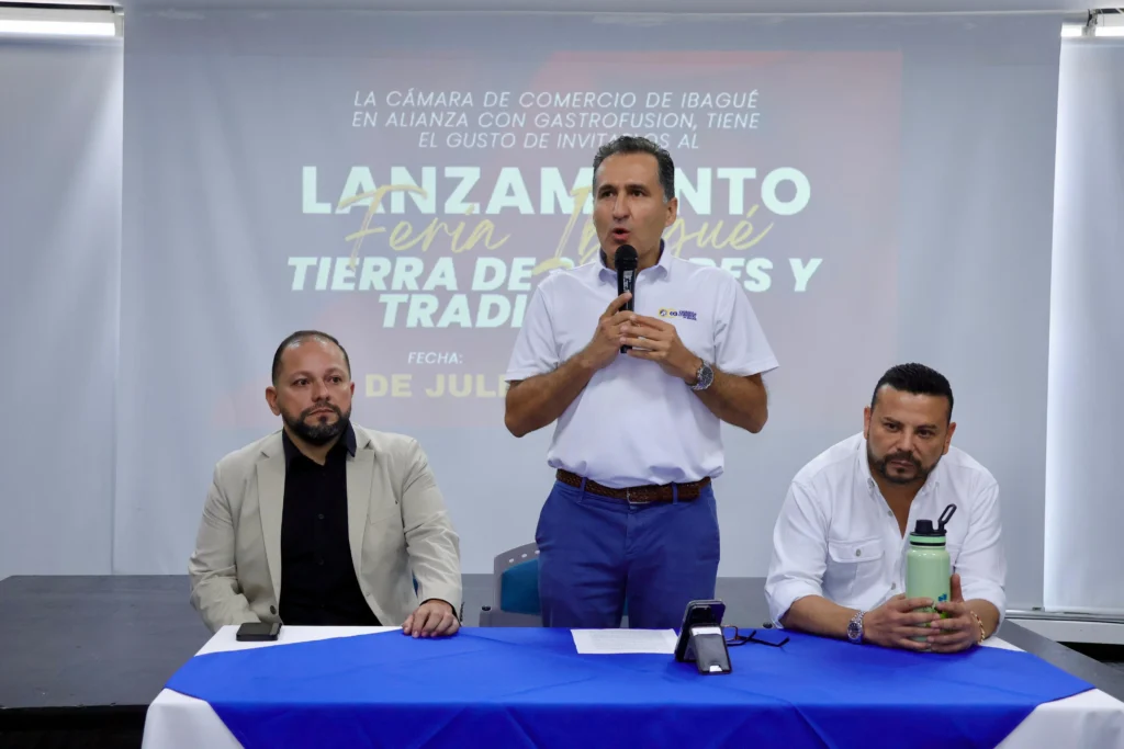 Fotografía evento lanzamiento Ibagué vivirá Tierra de Sabores y Tradición