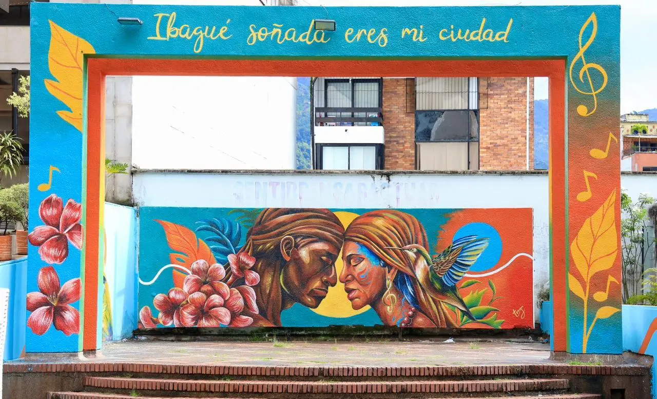 Mural Plazoleta Darío Echandía 2025