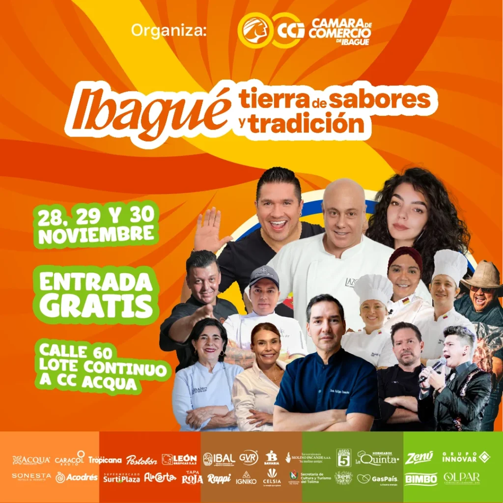 Aproveche este fin de semana y disfrute Ibagué Tierra de Sabores