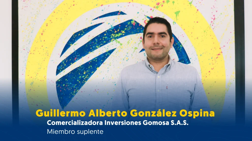 Guillermo Alberto Gonzales Ospina Miembro junta directiva Cámara de Comercio de Ibagué